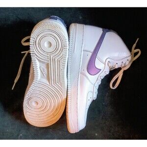 Men's 8.5 Nike Air Force 1 High 07 "Court Purple" Sneakers